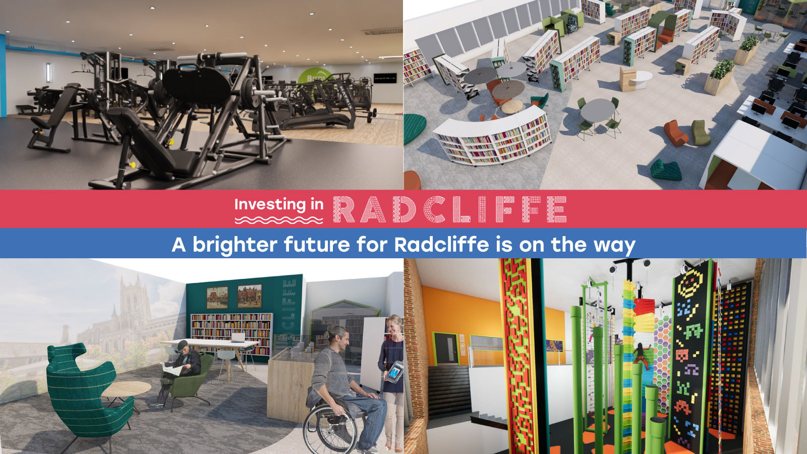 Images of how Radcliffe town centre is set to to be developed