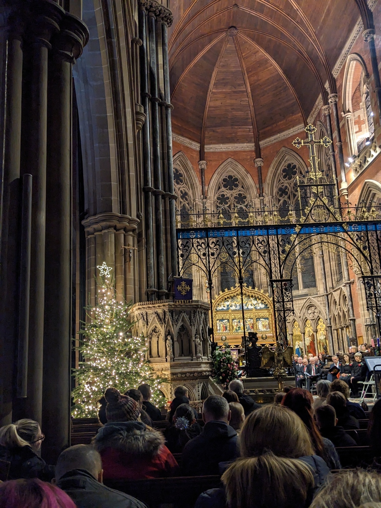 The Light up a Life service at Bury Parish Church