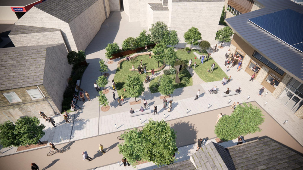 A concept idea for Bacup Market, to be called Temple Court (Picture: Rossendale Council)